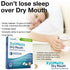 OraCoat XyliMelts Dry Mouth Relief Moisturizing Oral Adhering Discs Mild Mint with Xylitol, for Dry Mouth, Stimulates Saliva, Non-Acidic, Day and Night Use, Time Release for up to 8 Hours, 40 Count