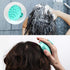 Heeta Hair Scalp Massager Shampoo Brush, with Soft Silicone, Wet and Dry Hair Detangler (2 Pack, Green & Rose Pink)