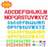 Toddlers Toys Felt-Alphabet Letters Numbers for Preschool Learning Activity with 107 Pieces ABC Upper Lower Case Letters, Numbers Children Felt Wall Sensory Activity Toys