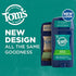 Tom's of Maine Long-Lasting Aluminum-Free Natural Deodorant for Men, North Woods, 2.8 oz. 3-Pack (Packaging May Vary)