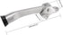 uxcell 304 Stainless Steel Brushed Easy-Step Kickdown Door Stop Holder Buffer w Screws