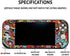 MightySkins Skin Compatible with Nintendo Switch Lite - Rainbow Streaks | Protective, Durable, and Unique Vinyl Decal Wrap Cover | Easy to Apply, Remove, and Change Styles | Made In The USA
