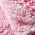 CREVENT Baby Comforting Security Blanket Lovey for Newborn Baby Girls Infants, Minky Dot Front + Sherpa Backing with Animal Face (Pink Bear)