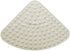 Eanpet Bath Mat Non-Slip Tub Shower Mats Bathtub Mat for Adult Kids, Machine Washable (Triangle, 28 x 28 Inch, Beige)