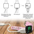 Potty Training Toilet Timer Watch for Girls, Fun Flashing Lights, Music, Water Resistant for Seat, Rechargeable, Smart Sensor, No Time Alarm, Amazing Kids, Baby & Toddler Potty Train Toilet Timer Pink