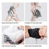 Exfoliating Back Scrubber, Korean Body Back Scrubber Towel for Shower, Japanese Bath Wash Scrub Cloth Washcloth Washer for Men Women Exfoliation, Body Scrubbing Brush Loofah Exfoliator (Stripe Black)