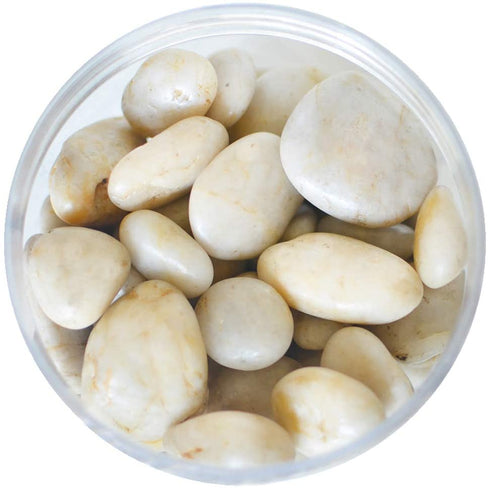 Mosser Lee White ML2161 Soft River Stones, 5 lb