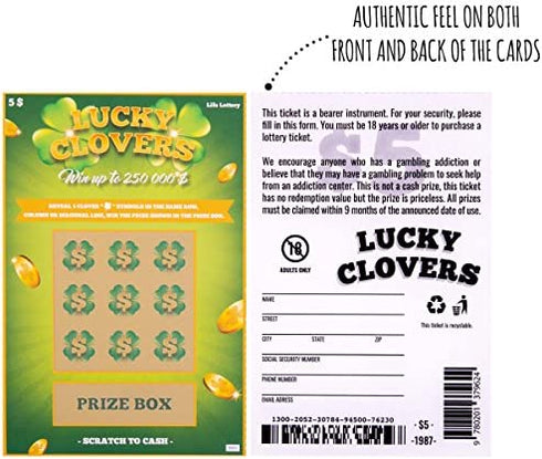 5 Pregnancy Announcement Scratch Off Cards | Baby Announcement Fake Lottery Scratchers Replicas | Surprise your Family & Friends and Reveal this Fabulous Baby News in the Most Memorable Way !