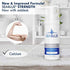 Calcium Magnesium Lotion - Transdermal Vitamins - Absorbs Through the Skin - No More Pills - for Bone Strength by SeaBlue, 1.6 Oz.