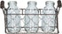 Blossom Bucket 131-36733 Small Rectangle Decorative Basket, Metal