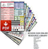 BadgeGuru by Tribe RN - 52 Cheat Sheets on 26 Nurse Badge Cards - Designed by Nurses, for Nurses - Essential for Nurses and Nursing Students - Bonus Access to Our Digital Resource Library - Vertical