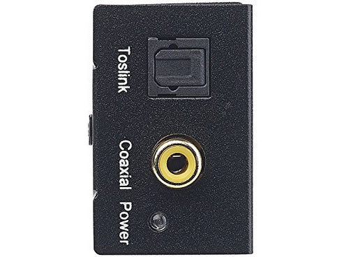 Digital Optical Coax to Analog Stereo Audio L/R Converter Adapter with Optical Cable RCA Cable