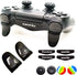 L2 R2 Ps4 Trigger Extenders (1 Pair L2 R2 Triggers, 4pcs Joystick Cap, 2 Pairs LED Light Bar Decal) for Playstation 4 Controller