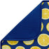 S&T INC. Absorbent, Reversible Microfiber Dish Drying Mat for Kitchen, 16 Inch x 18 Inch, Lemons
