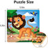 Puzzles for Kids Ages 3-5 Toddler Puzzles Set 20 Piece Wooden Jigsaw Puzzles for Toddler Children Learning Puzzles Set for Boys and Girls (6 Puzzles)