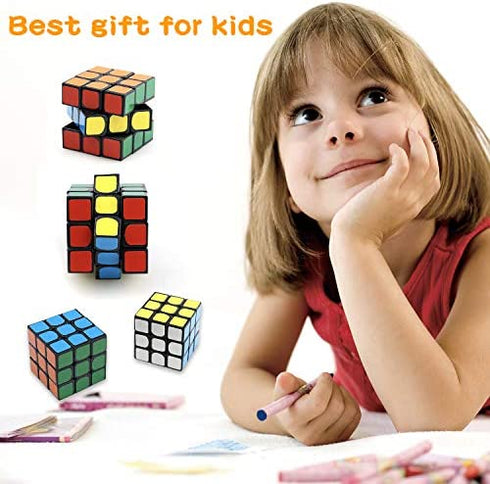 AROIC 21 Pack Mini Cubes, Puzzle Toys, Stress Relief Toys, Party Favors?Birthday Party Gifts,Party Supplies for Boys and Girls.