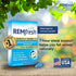 REMfresh LITE 0.5mg Low Dose Melatonin Sleep Aid Supplement (36 Caplets) | Drug-Free, Sleep Aid to Support Natural Sleep for Children 6 Years+ and Adults | #1 Doctor Recommended | Easy-to-Swallow
