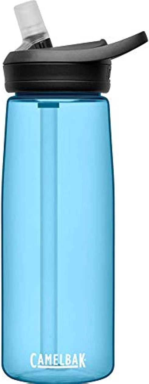 CamelBak eddy+ BPA Free Water Bottle, 25 oz, True Blue, .75L