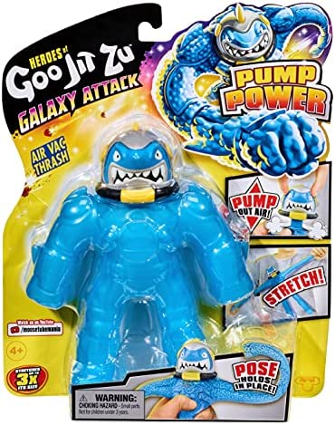 Heroes of Goo Jit Zu Galaxy Attack, Action Figure Pump Power - Air Vac Thrash, Multicolor (41223)