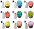 Kasmoire 11 Pcs Extra Large Piping Tip Set,Stainless Steel Cake Decorating Icing Tips Nozzles,Professional Pastry Tips for Cupcake, Cookie and Puff