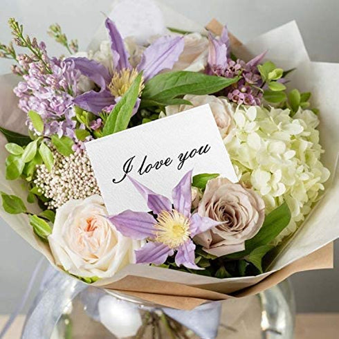 Toncoo 100Pcs Premium Place Cards, Blank Small Table Cards, 2" x 3.5" Escort Cards, Name Cards, Wedding Place Cards for Wedding, Table, Dinner Parties, Seating Cards