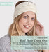 Brook + Bay Womens Winter Ear Warmer Headband - Fleece Lined Cable Knit Ear Band Covers for Cold Weather - Soft & Stretchy Head Wrap