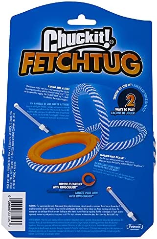Chuckit! FetchTug 2-in-1 Dog Toy Ring