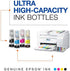 EPSON T522 EcoTank Ink Ultra-high Capacity Bottle Black (T522120-S) for select Epson EcoTank Printers