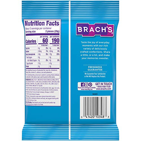 Brach's Sugar Free Fruit Slices Jelly Candy, 3.00 oz