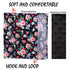 Baby Car Seat Belt Covers for Boys and Girls, Car Seat Straps Shoulder Pads, Soft Car Seat Neck Cover, Minky Seat Belt Protectors for Car Seats, Floral Stroller Strap Cover for Baby Kids