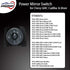 Power Mirror Switch | for 1994-2000 Chevy GMC C1500 C2500 C3500 K1500 K2500 K3500 Truck Suburban Tahoe Yukon Isuzu Cadillac Oldsmobile & More | Replaces# 15009690, 19209371, 901-000