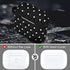 Airpods 3rd Generation Case for Women, Cute Glitter Rhinestone Airpod Gen 3 Cases Hard Cover with Keychain Compatible with Apple Wireless iPod 3rd Charging Case 2021, Black
