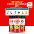 SEOUL SISTERS Korean Kimchi Powder Seasoning Mix 3.5 oz (100g) 1EA - ORIGINAL Spicy Seasoning Mix, Rich in Probiotics, Delicious Barbecue Dry Rub for Chicken Pork Fish Vegetables