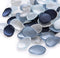Ling's moment Silk Rose Petals 400PCS Dusty Blue Petals Flower Girl Scatter Petals for Wedding Table Centerpieces Aisle Confetti Party Dinner Home Decoration