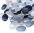 Ling's moment Silk Rose Petals 400PCS Dusty Blue Petals Flower Girl Scatter Petals for Wedding Table Centerpieces Aisle Confetti Party Dinner Home Decoration