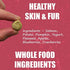 Whole Life Pet Living Treats for Cats – Healthy Skin with Salmon and Yogurt – Human Grade, Omegas, Allergy Relief - Made in The USA