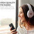 MP3 Player with Bluetooth 5.2, BERENNIS 16GB Portable HiFi Lossless Sound 2.4" Large Screen Music Player with FM Radio Voice Recorder Video Player, Support up to 128GB