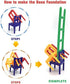 WEofferwhatYOUwant Chairs and Ladders Family Game - Stacking Balance Game. 44 Individual Pieces.