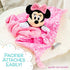 Disney Baby Minnie Mouse Plush Stuffed Animal Snuggler Lovey Security Blanket - Pink