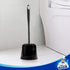 MR.SIGA Toilet Brush with Holder, Pack of 3, Black
