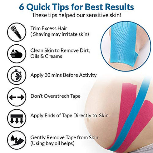 Back & Bump Comfort Pregnancy Tape - Maternity Belly Support Tape | #1 Pregnancy Gifts For Women, Pregnancy Belt - Gift for Expecting Mom (Black)