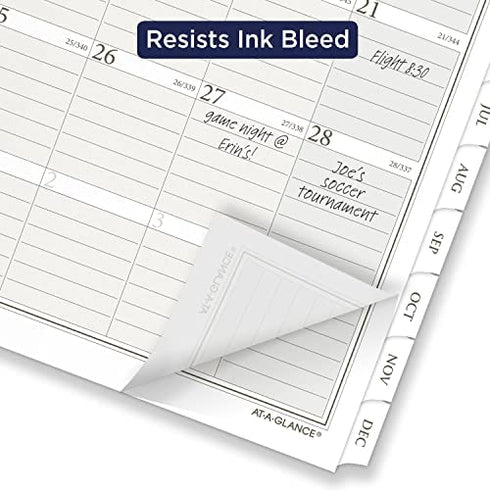 AT-A-GLANCE 2023 Weekly & Monthly Planner Refill, Hourly, 10831 DAY-TIMER, 3-3/4" x 6-3/4", Size 3, Portable Size, Loose Leaf (471-285Y)