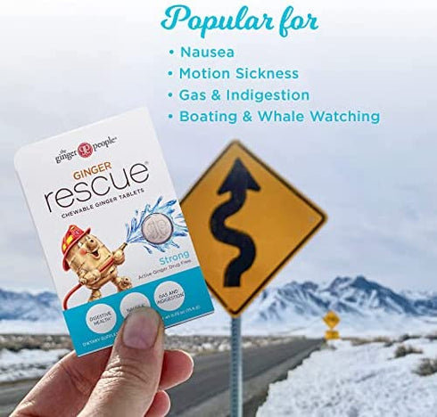Ginger People The Ginger Rescue Strong, 0.55 Oz, 24 Count
