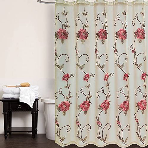 Popular Bath 824155 Larissa Shower Curtain