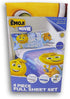 emoji The Movie The Cloud 4 Piece Microfiber Full Sheet Set
