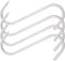 8 Inch Meat Hook,8mm Heavy Duty S-Hooks HONSHEN Stainless Steel Meat Processing Butcher Hook (Meat Hooks 8inch8mm4p)