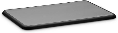 Dreamfarm Fledge | Double-Sided Cutting Board with Non-Slip Rubber Feet & Juice Grooves | Black, 9.8" x 7.1?