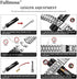 Fullmosa Compatible Apple Watch Band 42mm 44mm 45mm 49mm 38mm 40mm 41mm, Stainless Steel iWatch Band with Case for Apple Watch Series 8/7/6/5/4/3/2/1/SE/SE2/Ultra, 42mm 44mm 45mm Silver