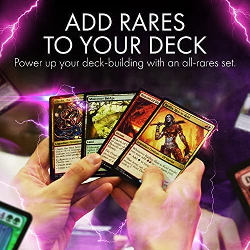 Cosmic Games 61 Magic the Gathering Rares Collection | 61 Assorted MTG Gold Symbol Rare Cards + 1 Planeswalker | Includes Huge Variety from Several Expansions | Great Mix of Colors, Spells & Creatures