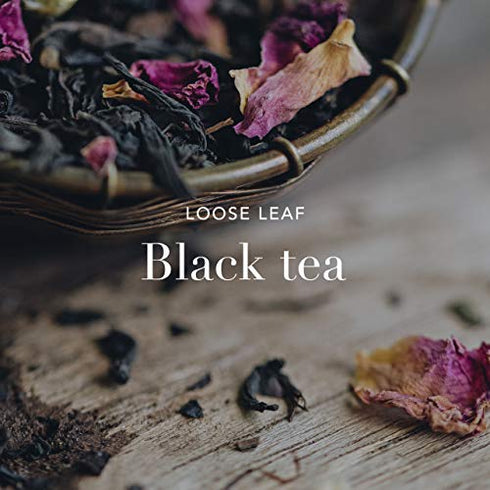 Whittard of Chelsea- Tea Discoveries English Breakfast Caddy - Black Loose Leaf Tea, Vegetarian, Vegan Friendly, Resealable Tea Tin (140g, 1ct)